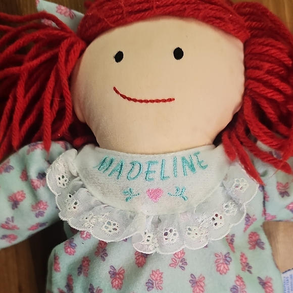 Vintage 1996 Eden Madeline Doll In Pajamas 15 Inch - Picture 4 of 8